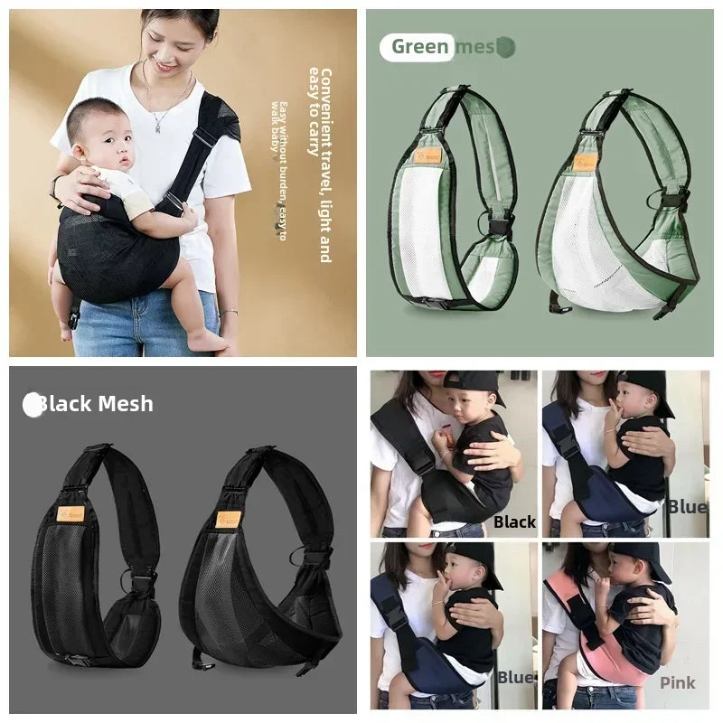 Versatile Baby Carrier Waist Belt Toddler Crossbody Sling Diaper Bag