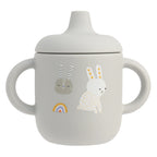 Cartoon Silicone Baby Feeding Cup Leakproof Training Cup