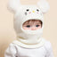Kids Winter Balaclava Hat & Scarf Warm Hooded Beanie