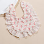 INS Style Baby Cotton Bibs Waterproof Drool Scarf Feeding Bib