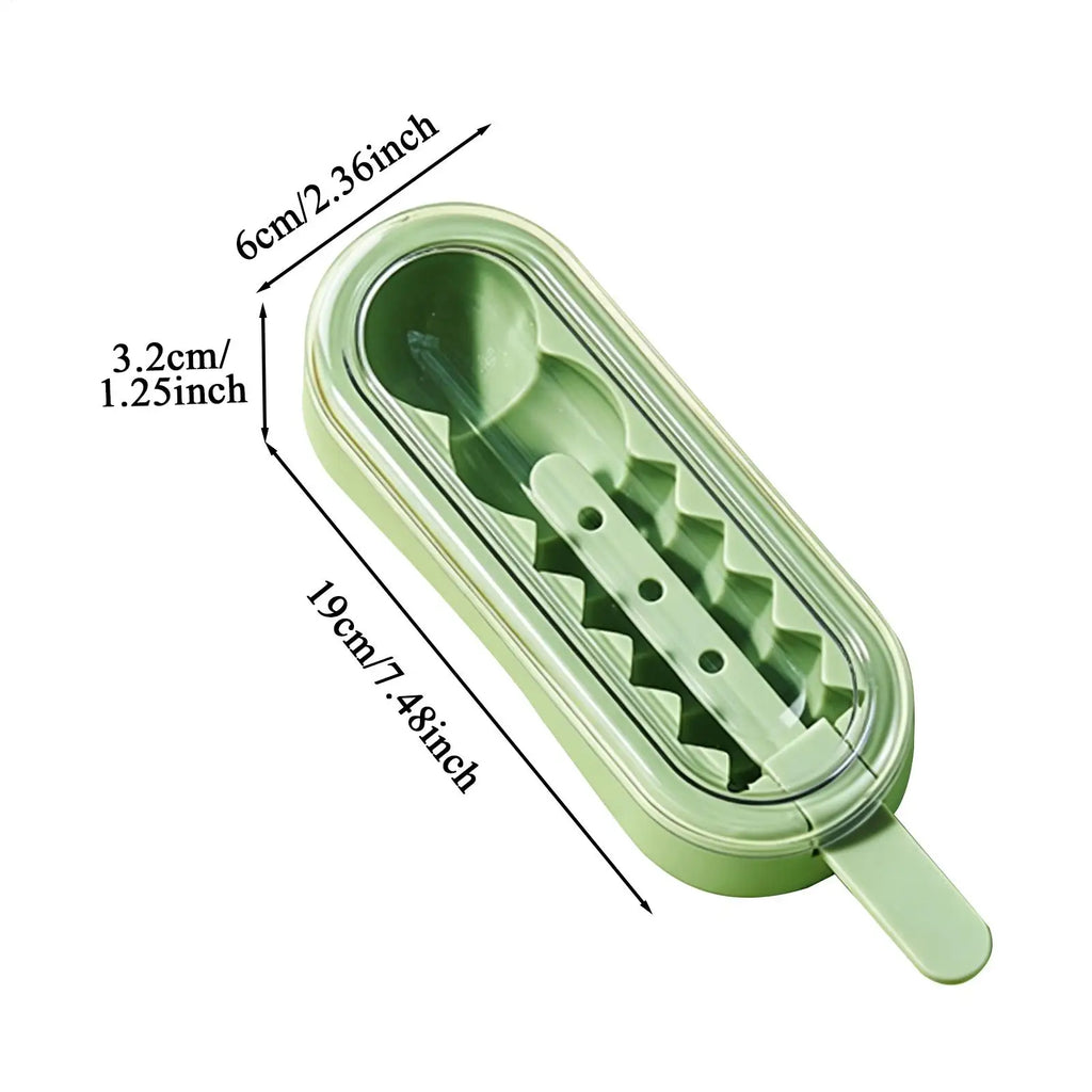 Silicone Ice Cream Stick Mold – Reusable DIY Ice Cream & Ice Ball Maker