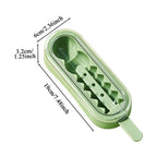 Silicone Ice Cream Stick Mold – Reusable DIY Ice Cream & Ice Ball Maker