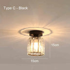 Nordic LED Acrylic Ceiling Lamp 3 Color Home Light