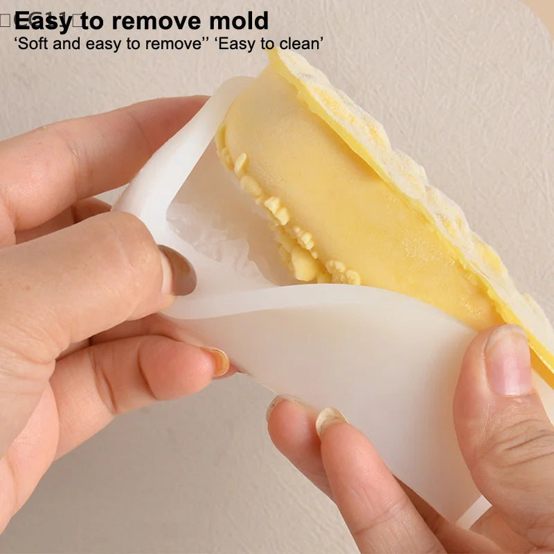 Silicone Flower Popsicle Mold – Easy Release Floral Ice Cream Maker