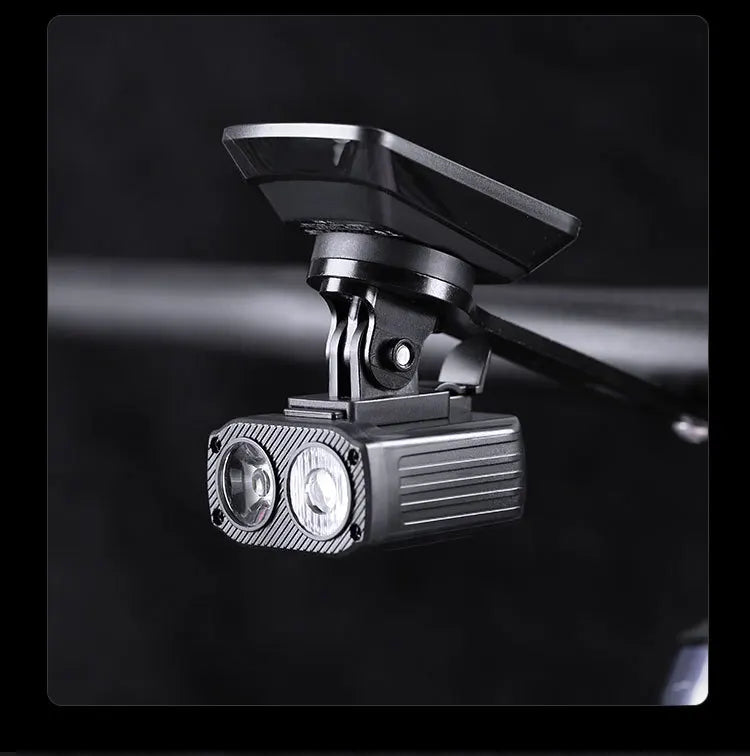 2024 USB Rechargeable Bike Headlight for Night Cycling