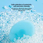 Baby Silicone Shampoo Brush Soft Scalp Massage Bath Brush