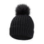 Big Pompom Baby Winter Hat Cute Knitted Beanie for Newborns