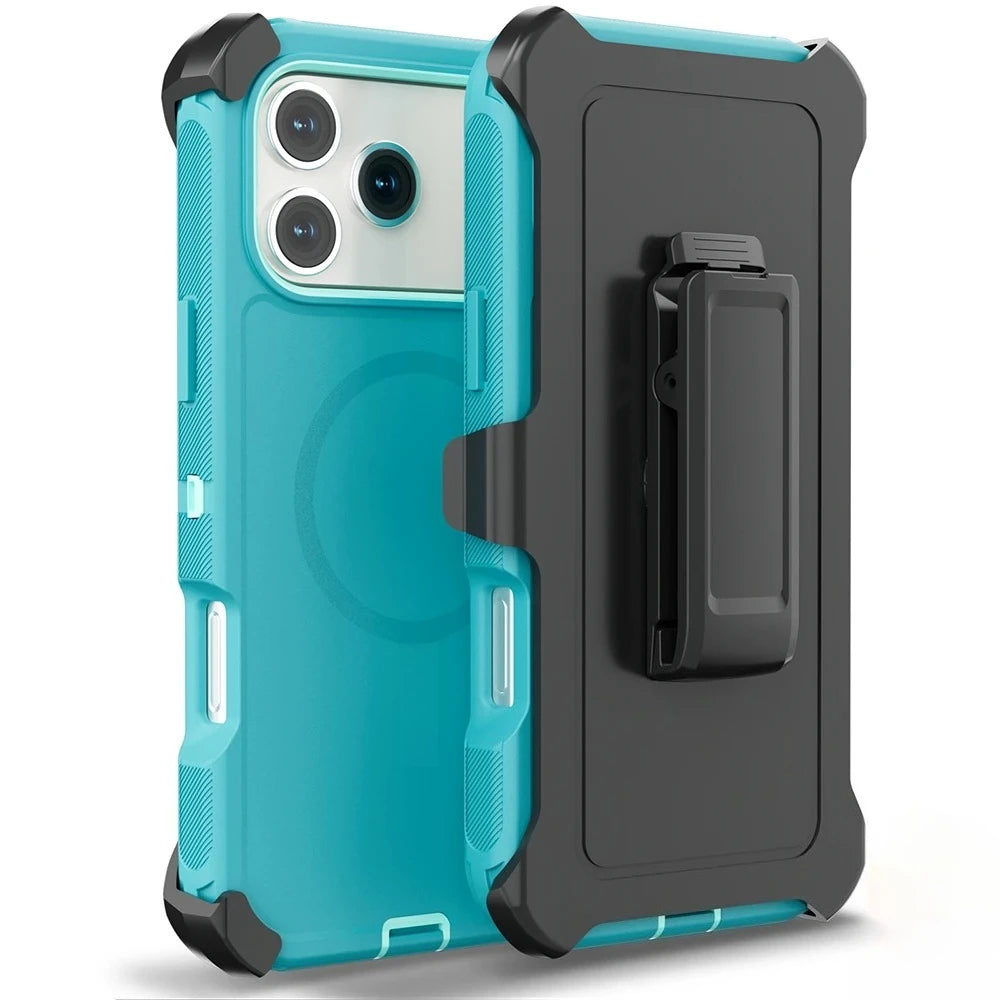 Shockproof iPhone Case – Dual Layer Armour Belt Clip