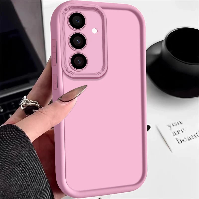 Candy Color TPU Case for Samsung Galaxy S23 S24 S25 S26 & A Series