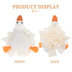 Kids White Goose Bath Loofah Soft Mesh Bath Sponge for Babies