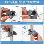 Kitchen Sink Drain Rack Faucet Sponge & Soap Storage Organizer
