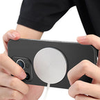 Magnetic Frameless Case for iPhone 15 14 13 12 11 Pro Max