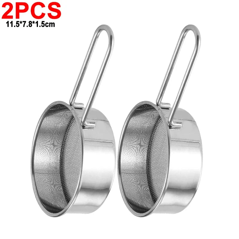 Stainless Steel Flour Sifter Fine Mesh Sieve
