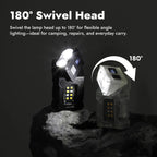 Mini USB Rechargeable COB LED Flashlight Work Light