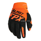 Kids Mountain Bike Gloves Full Finger Boys 6+ Safety Protection Racing