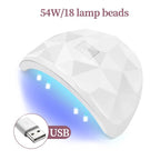 LULAA Nail Dryer Lamp UV LED Gel Nail Polish Curing Lamp