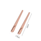 Flat Stainless Steel Coffee Spoon Set Tea Stirrer Dessert Spoons