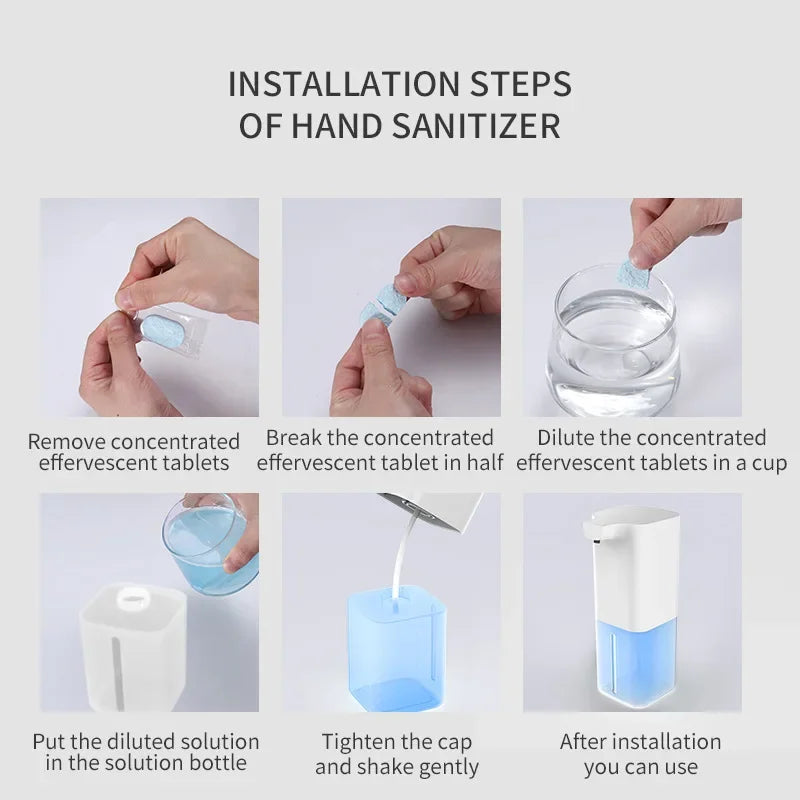 Automatic Soap Dispenser USB Rechargeable Infrared Foam Sensor