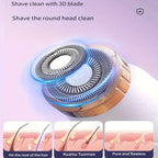 Women's Electric Hair Remover Waterproof Bikini Trimmer Painless