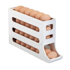4 Layer Rolling Egg Dispenser Fridge Organizer