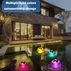Solar Floating Pool Lights Waterproof Color Changing Lamp