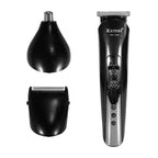 Kemei KM1506 Hair Clipper 3in1 Trimmer USB Recharge Beard Nose Shaver