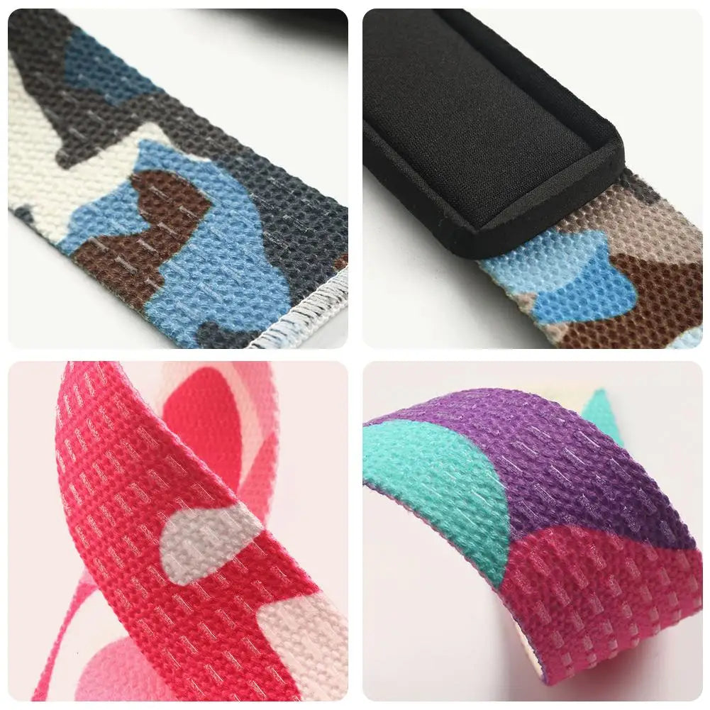 Anti-Slip Silicone Lifting Straps Gym Grip Deadlift Wrist Strap