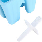 6Pcs Silicone Popsicle Molds – BPA Free Reusable Ice Pop Maker Set