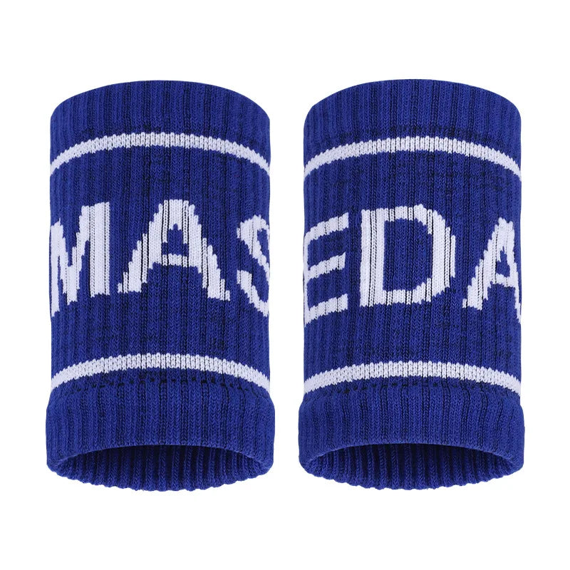 Colorful Elastic Sport Wristband Sweatband for Basketball Tennis Gym
