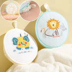 2-in-1 Cartoon Animal Baby Bath Sponge & Body Scrubber Loofah