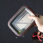 304 Stainless Steel Lunch Box Leakproof Bento Food Storage Travel Box