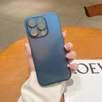 Ultra Thin Matte PP Case for iPhone 11 12 13 14 15 16 17 Pro Max