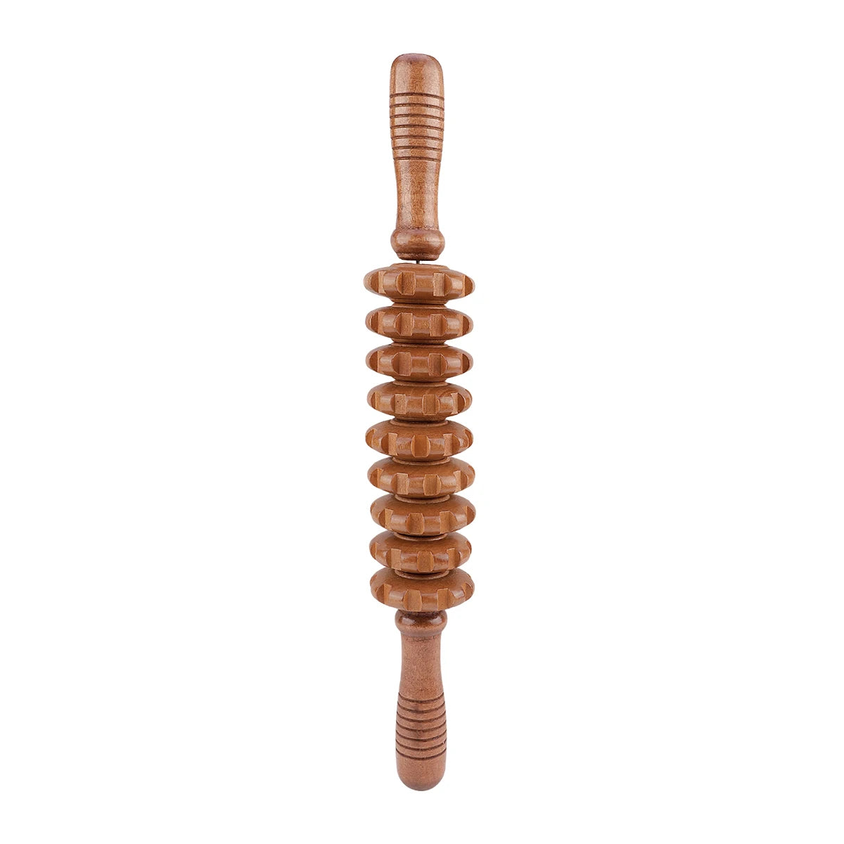 Wooden Therapy Massage Roller Stick for Muscle & Fascia Relief