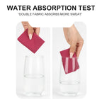 Sports Wrist Sweat Band Towel Cuff Guard for Tennis Basketball Gym