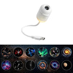 Mini Starry Sky Projector Lamp USB Portable Galaxy Night Light