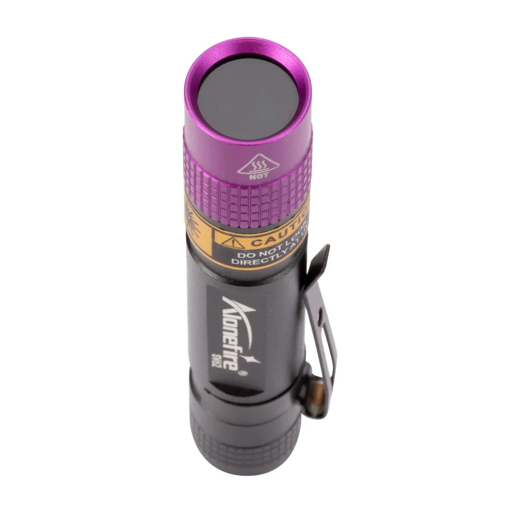 365nm UV LED Flashlight Mini Pen Black Light Torch