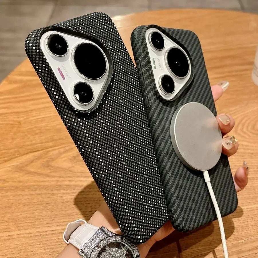 MagSafe Carbon Fibre Case for Huawei Pura 90 80 70 Pro Max Main image