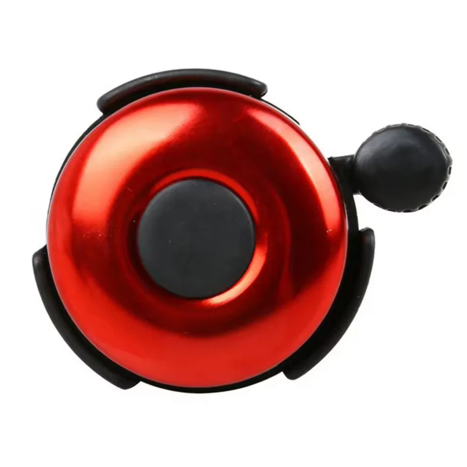Aluminum Alloy Rotating Bicycle Bell Mountain Bike Handlebar Safety Bell