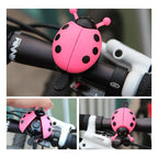 Cartoon Beetle Bicycle Bell Cute Kids Bike Mini Alarm Bell