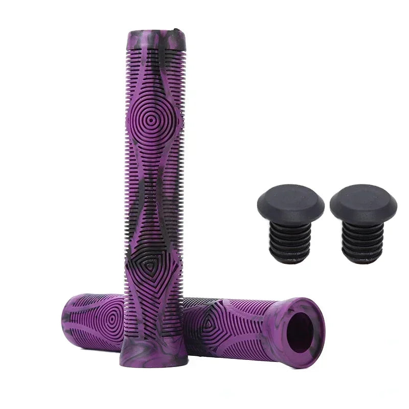 160mm MTB Handlebar Grips Extended Anti-Slip Shockproof Rubber