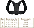 Posture Corrector Belt Adjustable Back Brace Shoulder Support