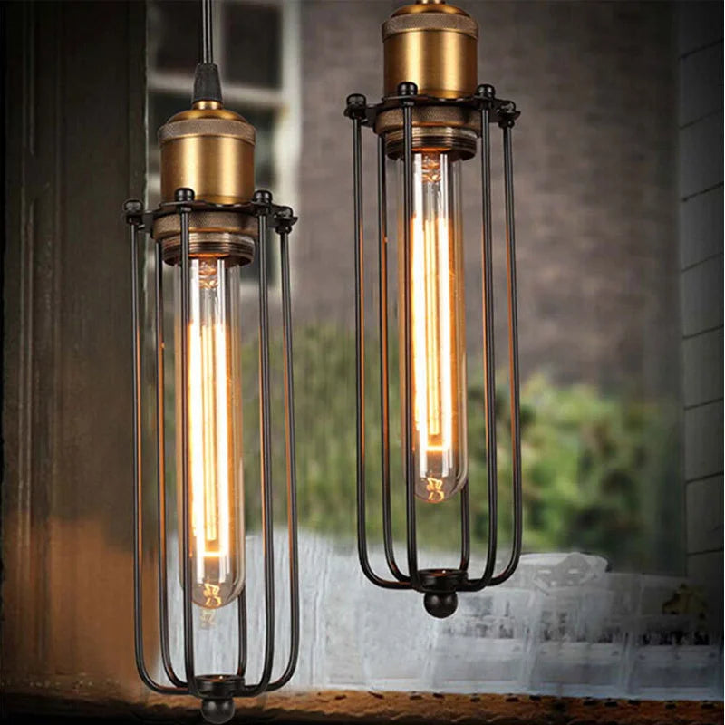 Vintage Industrial Pendant Lamp Retro Ceiling Wall Light