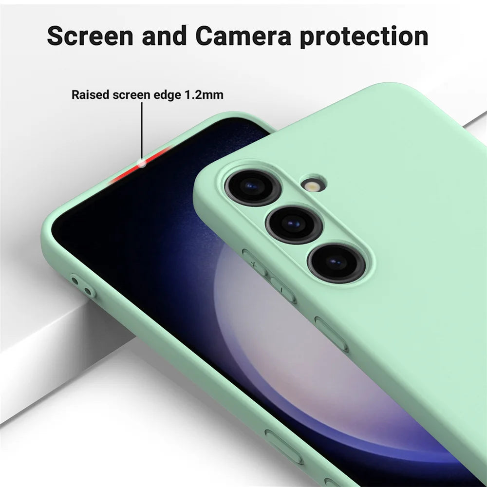 Liquid Silicone Camera Protection Case for Samsung Galaxy S24 S25 S26 Secondary image