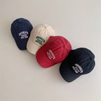 Korean Baby Baseball Cap UK Embroidered Kids Sun Hat 2–6Y