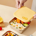 WORTHBUY 304 Stainless Steel Lunch Box Leakproof Stackable Food Container