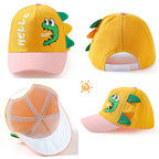 Cute Dinosaur Baby Bucket Hat UK Kids Sun Cap Boys & Girls