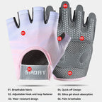 Cycling Gloves Half Finger Anti Slip Breathable Gym MTB Fitness
