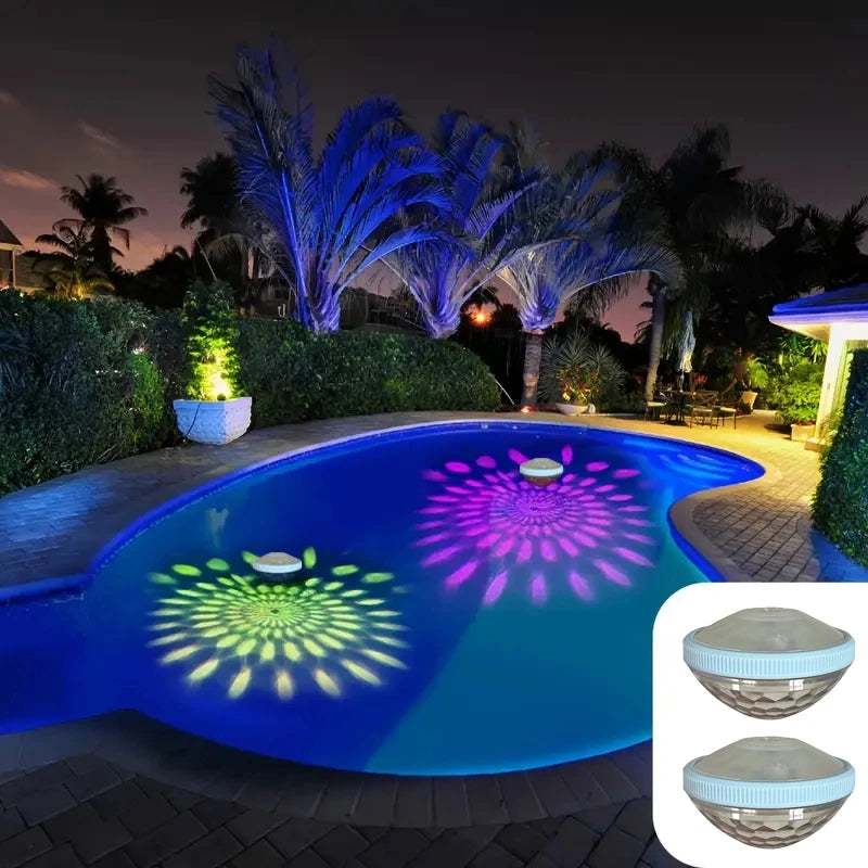 Floating Pool Lights Color Changing Waterproof LED Lamp Secondary image