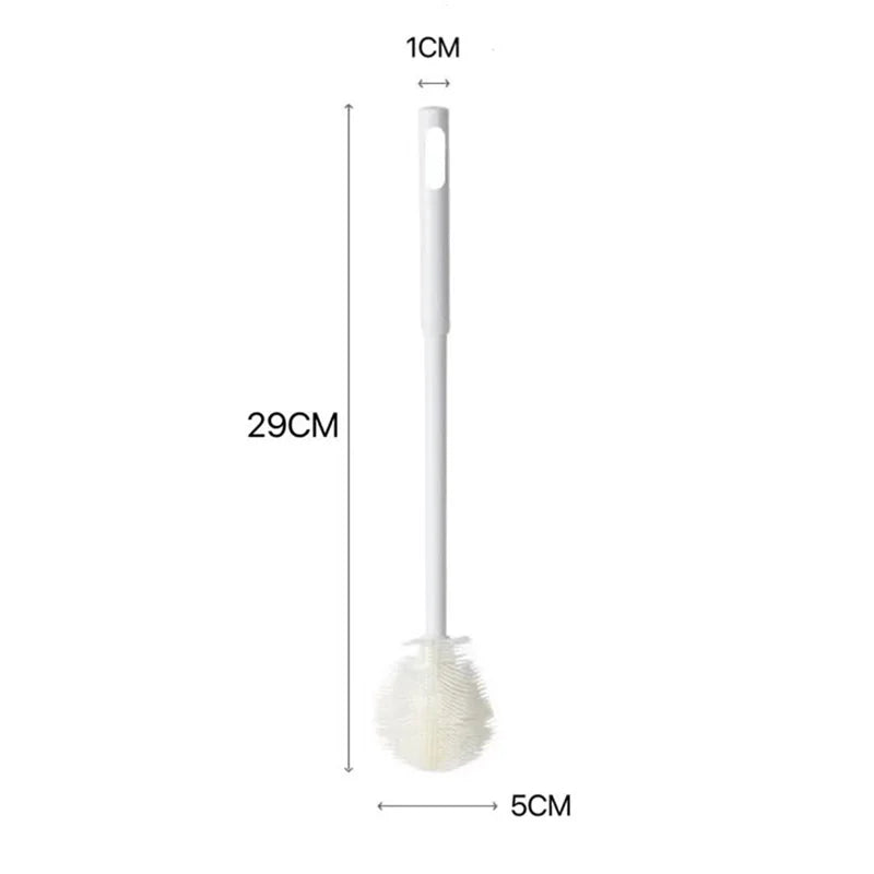 360° Silicone Bottle Brush Foldable Long Handle