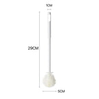 360° Silicone Bottle Brush Foldable Long Handle